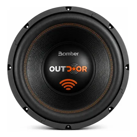 Alto Falante Subwoofer Bomber Outdoor 4 Ohms Som Automotivo 12 Pol 500w
