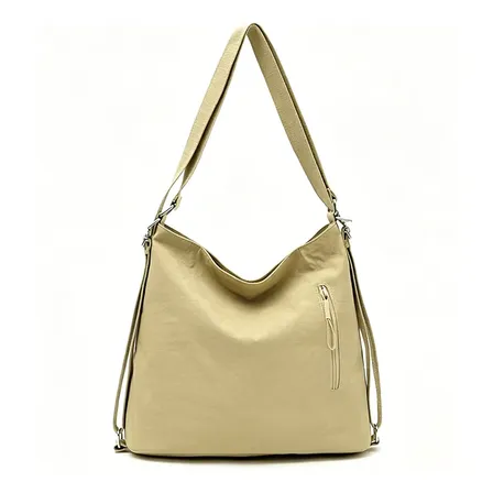 Bolsa Feminina Grande Capacidade E Impermeável Crossbody Cáqui