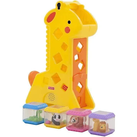 Fisher-price Girafa Com Blocos