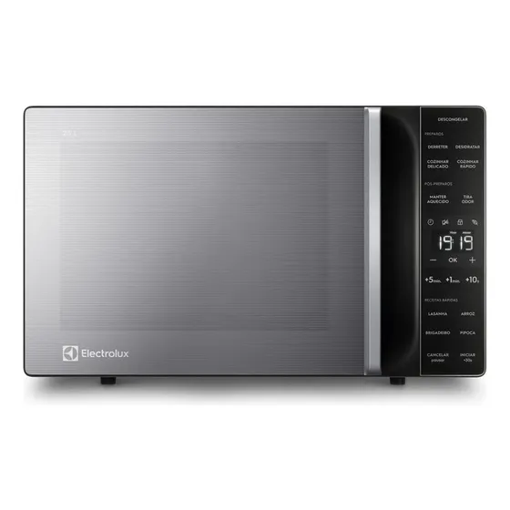 Micro-ondas Electrolux 23l Prata Efficient Me23s