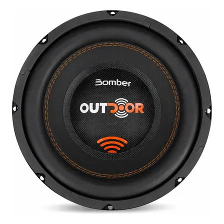 Alto Falante Subwoofer Bomber Outdoor 4 Ohms Som Automotivo 10 Pol 300w