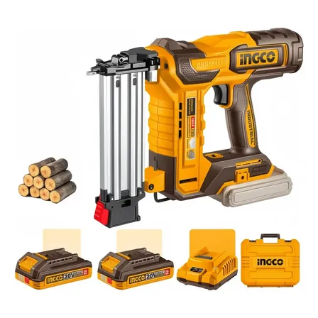 Pinador 20v 18ga 50mm 2x 2ah Cbnli500857-9 Ingco 20v