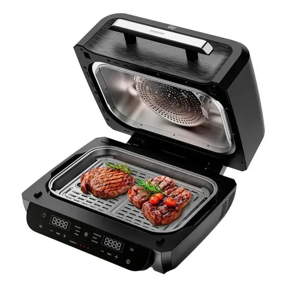 Air Fryer Wap Barbecue Flame 10l Digital Preta Fw012054