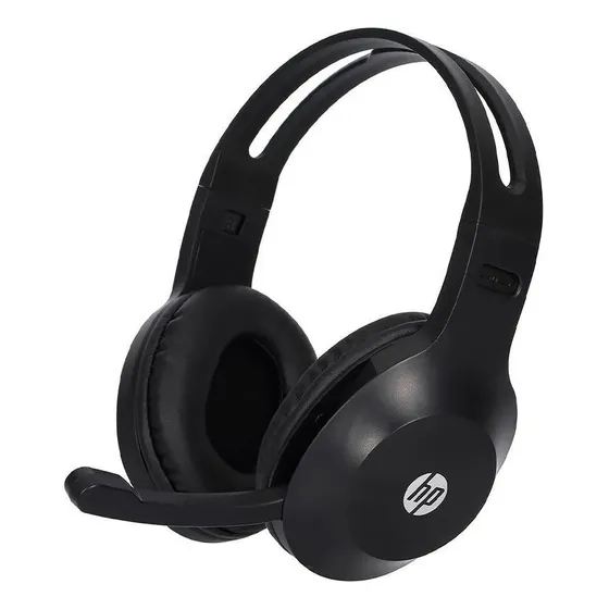 Headset Hp Dhh-1601 Drivers 40mm Conector P3 Cabo 2m Preto