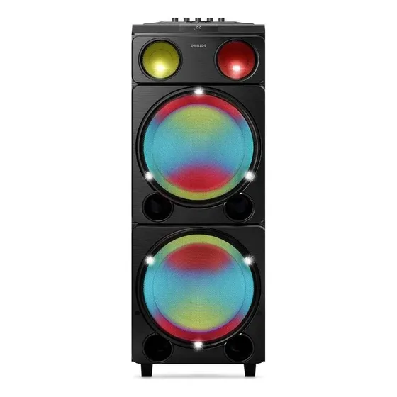 Caixa De Som Torre Philips Tax5509/78 Party Speaker 2400w