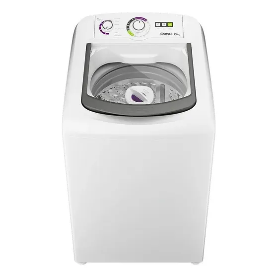 Lavadora De Roupas Consul Cwh13ab 13kg Cesto Inox