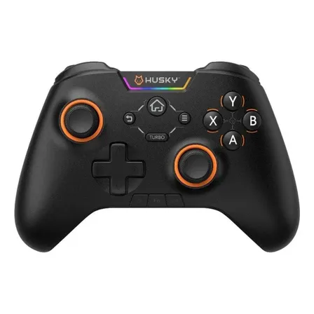 Controle Husky Hunter - Sem Fio, 24 Botões Programáveis, Rgb Preto