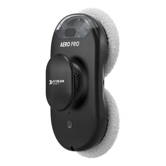 Robô Limpa Vidro Kabum! Smart Aero Pro Preto 3 Modos Bivolt Preto 127/220v