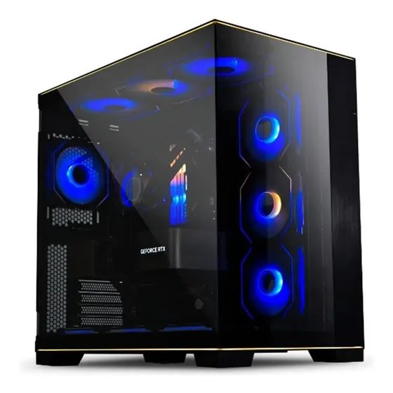 Gabinete Gamer Lian-li O11 Evo Rgb Mid Tower E-atx Preto
