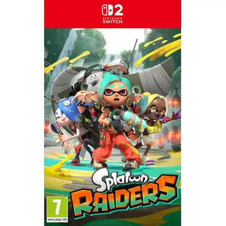 Splatoon Raiders - Switch 2 Mídia Física Lacrado Europeu