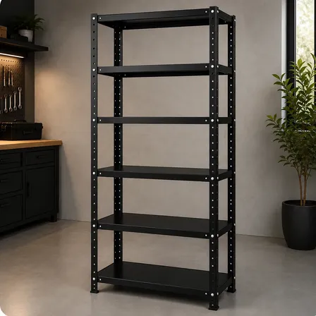 Estante De Aço 6 Prateleiras 198x70cm Multiuso Resistente