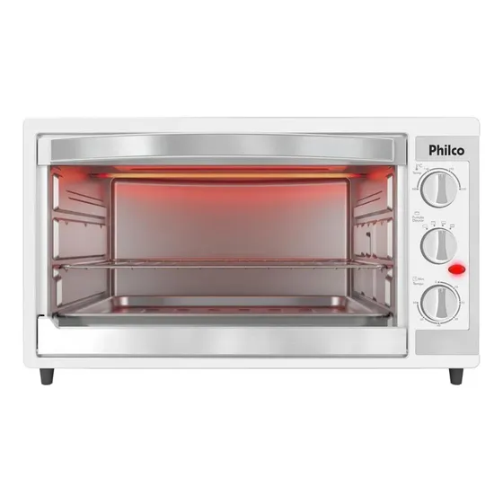 Forno Elã©trico De Bancada Philco Grill 55l Branco Pfe57 110v Branco