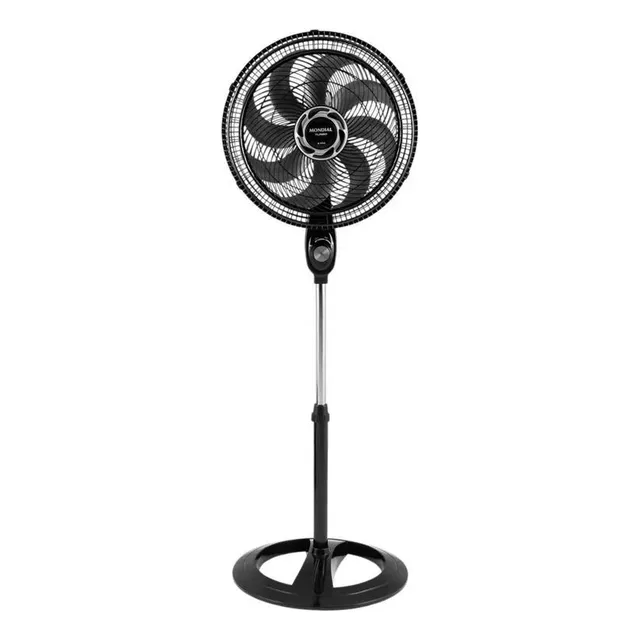 Ventilador De Coluna Mondial Turbo Nvt-40c 40cm 8 Pás Preto