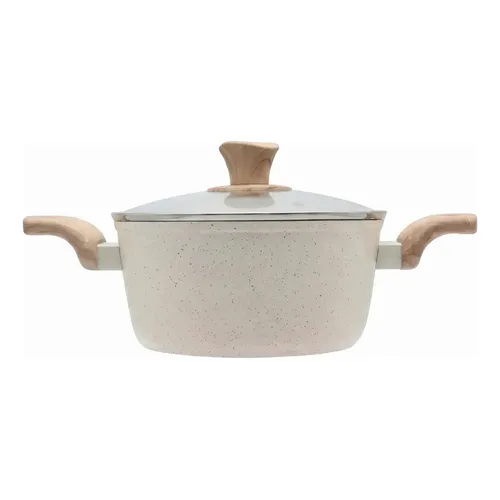 Panela Caçarola Indução Com Tampa Vidro