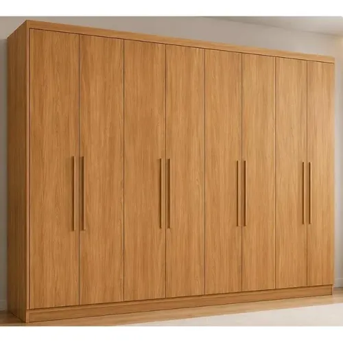 Guarda Roupa 8 Portas 8 Ptas Master New Cinamomo - S. Andirá
