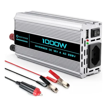 Inversor De Energia 12v Para 220v 1000w Conversor Com Usb