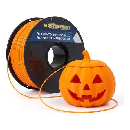 Filamento Pla Laranja Impressora 3d 1kg 1,75mm High Speed Laranja