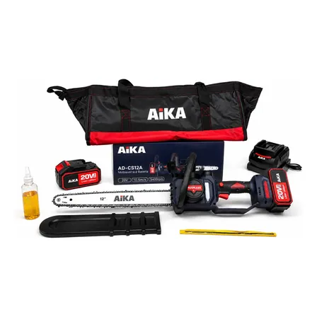 Motosserra Aika Brushless 20v Sabre 12 Polegadas Azul-escuro 20v