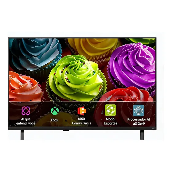 Smart Tv LG 32 Led Hd Ai 32lb650bpsa Webos 26, Wi-fi