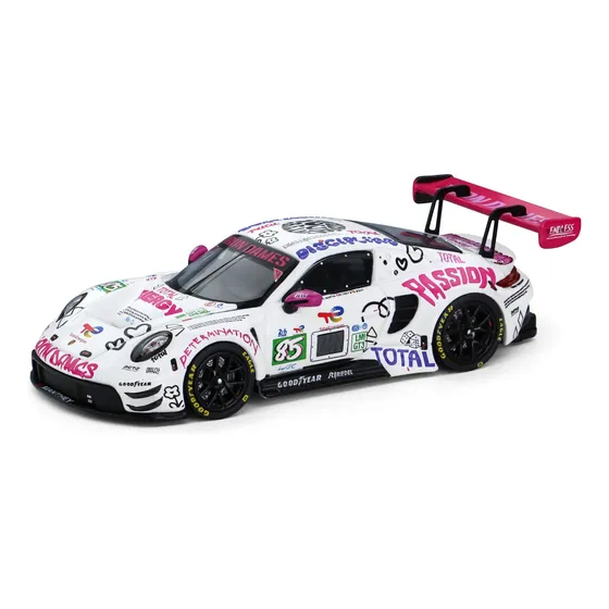 Carro Modelo Porsche 911 Gt3 R Lemans 24h 2025 No.85 Rosa