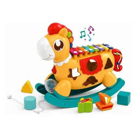 Xilofone Musical Brinquedo Educativo Encaixar Pony Maxi Baby