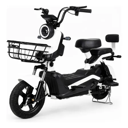 Bicicleta Elétrica Altrax 350w 500w 1000w 48v 60km Mobility Branco - 500w 14