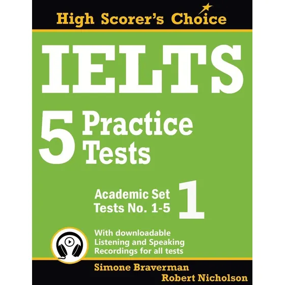 Livro De Testes Práticos Do Ielts 5, Conjunto Acadêmico 1 Em