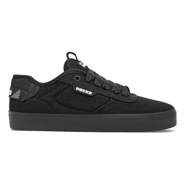 Tênis Hocks Unissex Lona Flat Core Preto Reflex | Preto