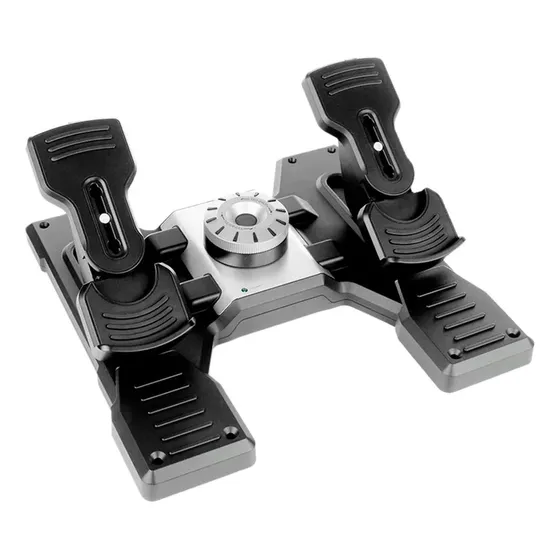 Pedais De Leme De Voo Saitek Logitech