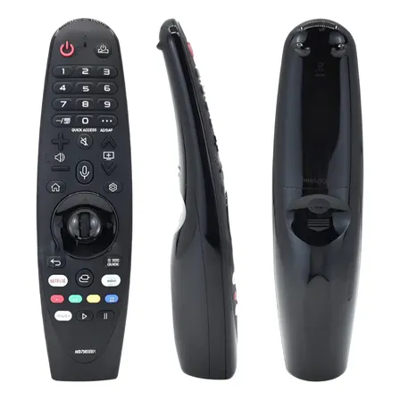 Controle Remoto Compatível Com Tv LG Magic Comando Por Voz Preto