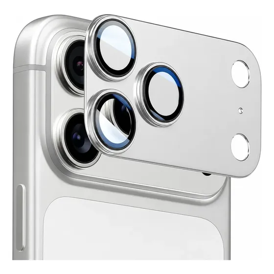 Película Proteção De Metal Câmera Para Iphone 17 Pro Max