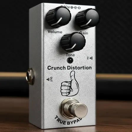Pedal De Efeito Vintage Guitarra Mini True Bypass Analógico
