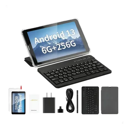 Tablet Com Teclado + Capa Caneta 6gb 256gb Entrada Chip 5g Sortidos