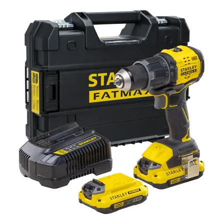Parafusadeira Furadeira De Impacto Stanley Sbd716d2t-br Amarelo