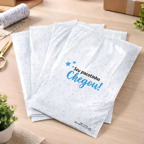 Envelope De Segurança Meu Pacotinho 20x30 200 Peças