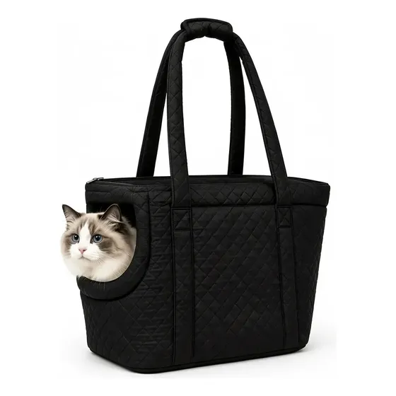 Bolsa De Transporte Luxo Para Pet Carro Cães Gatos Conforto