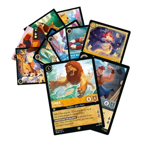 Lote 60 Cartas Disney Lorcana