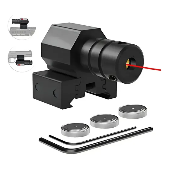Mira Laser Para Carabina De Pressão Airsoft Paintball Co2