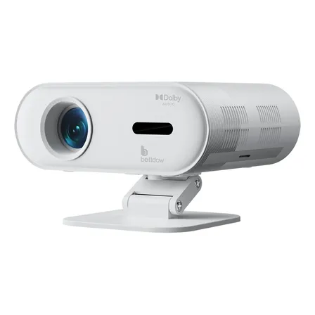 Projetor 13000 Lm Bettdow Ac1094 Netflix Oficial 450ansi 4k Branco 127/220v