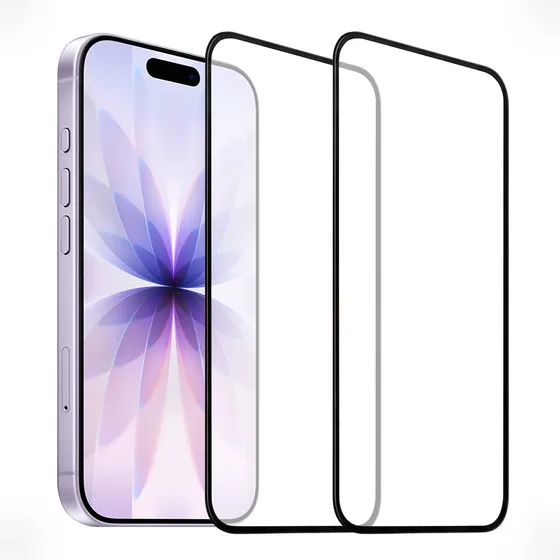 Kit 2 Películas Cerâmica Premium Transparente Para Iphone