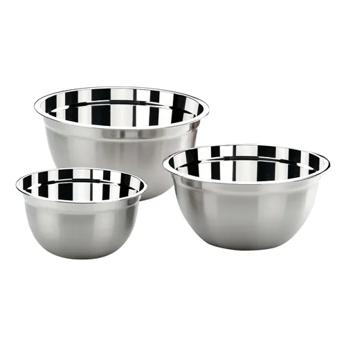 Conjunto De Tigelas Brinox Suprema 3 Peças Aço Inox