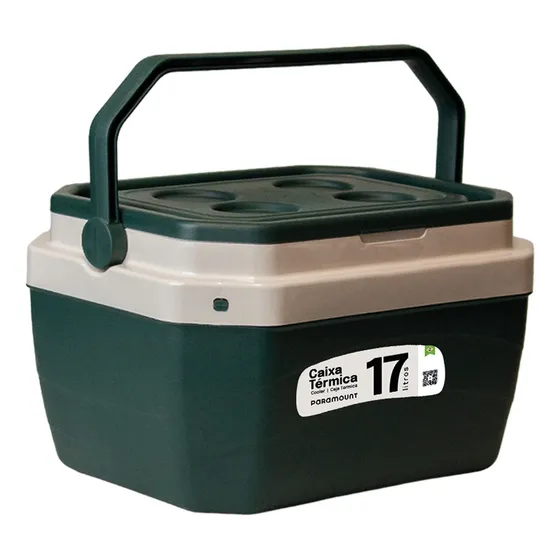 Caixa Térmica 17 Litros Cooler Praia Churrasco Paramount