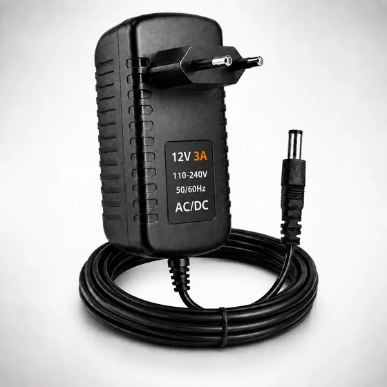 Fonte De Alimentação 12v 3a Para Fita Led Bivolt Cabo P4