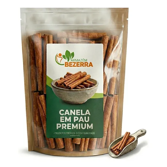 Canela Em Pau 1kg Premium - Armazém Bezerra