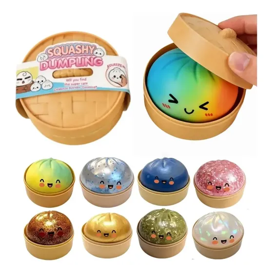 Surpresa Brilhante Bolinho De Massa Squishy Para Adultos