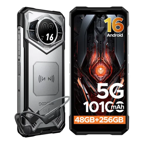 Telefone Doogee S200 Vip 48gb 256gb Nfc 5g Prova Agua + Fone