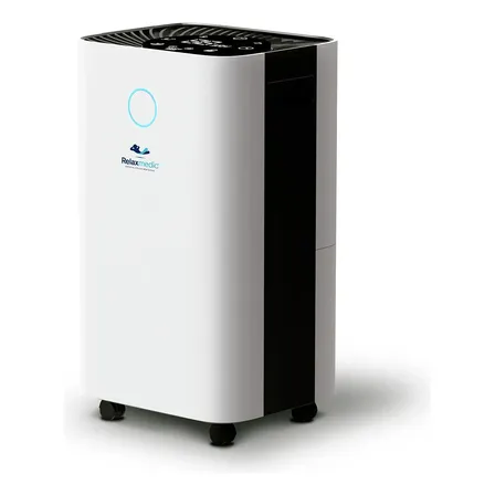 Desumidificador Compressor De Ar Wi-fi Antimofo Relaxmedic Branco 127v