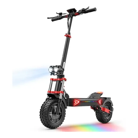Patinete Elétrica Ix8 Para Adultos Motor 1200w*2 32km/h Preto