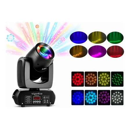 Moving Head Beam Led 150w Rgbw Prolitek Dmx 127/220v