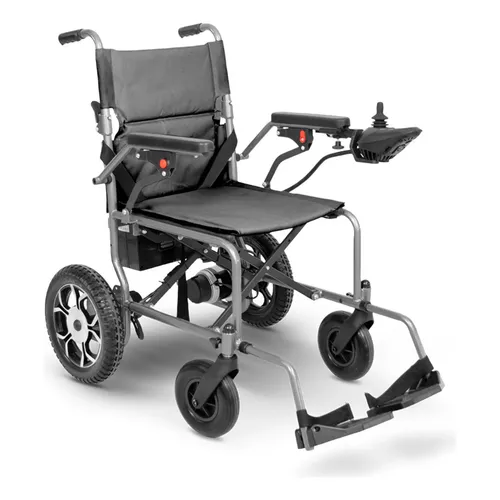 Cadeira De Rodas Motorizada D750 Light Dellamed Compacta Preto